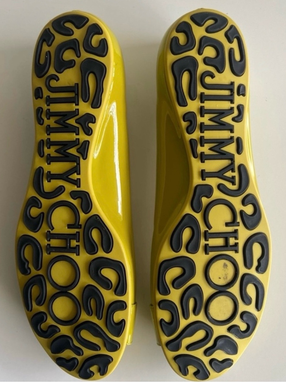Jimmy Choo Morse Patent Leather Ballet Flats Size 10 - Picture 14 of 14